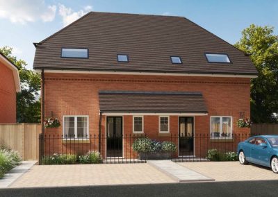 New 2 bed home in Osborne Close in Epsom Surrey