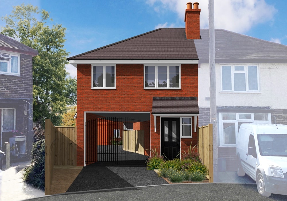 Chase End New Build Houses in Epsom in Surrey PLOT 1